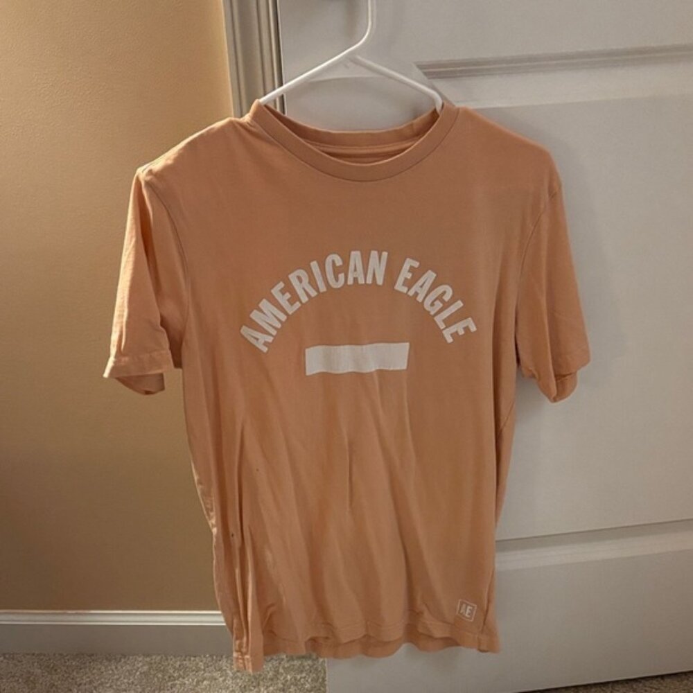 American Eagle Outfitters Men's Coral Tee